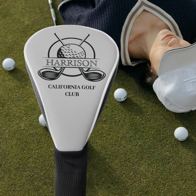 Classic Golf Club with Player Name Golf Head Cover (Creator Uploaded)