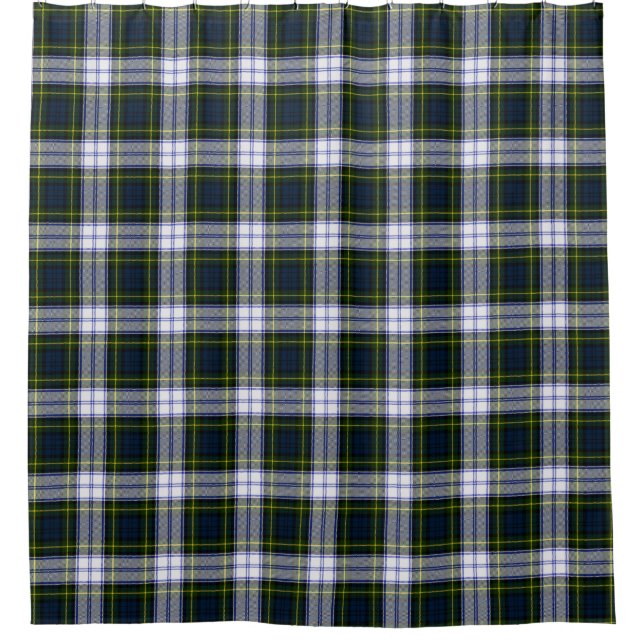 Classic Gordon Dress Tartan Plaid Shower Curtain (Front)