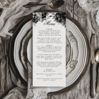 Classic Gothic White Wedding Flat