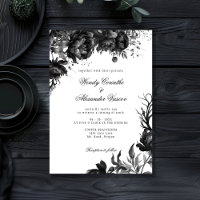 Classic Gothic White Wedding