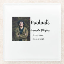 Classic graduation add photo name class year schoo