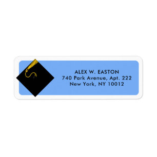 Classic Graduation Return Address Labels