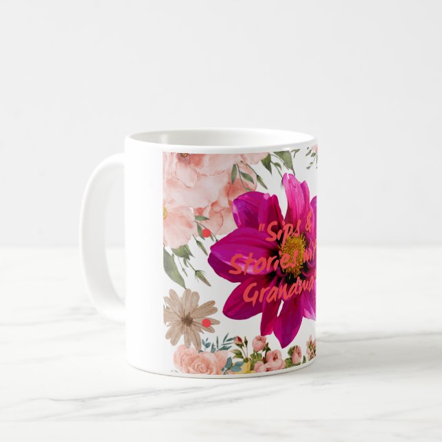 classic grandma coffee mug (Front Left)