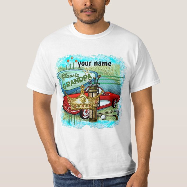  Classic Grandpa  T-Shirt (Front)