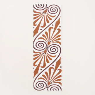 Classic Greek Elegance Neutral Yoga Mat