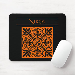 Classic Greek Inspired Personalised  Mouse Mat