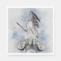 Classic greek statue Athena 