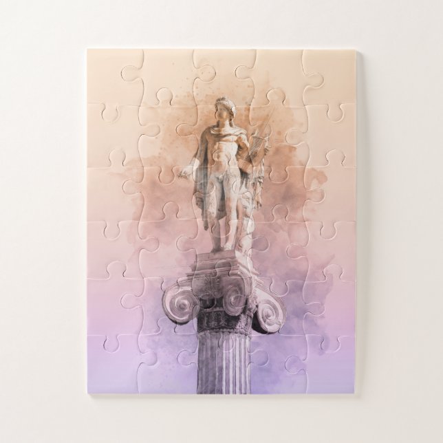 Classic greek statue of Apollo Jigsaw Puzzle (Vertical)