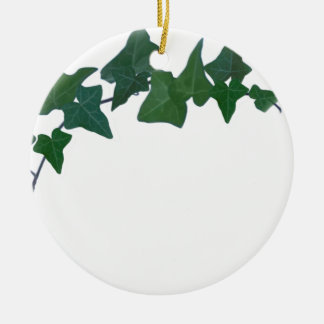 Classic Green English Ivy    Ceramic Tree Decoration