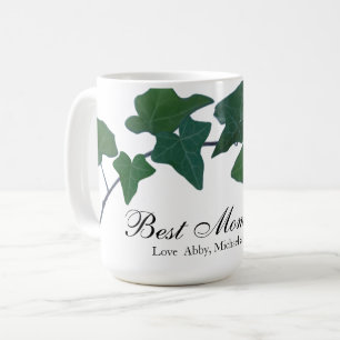 Classic Green English Ivy green botanical Coffee Mug