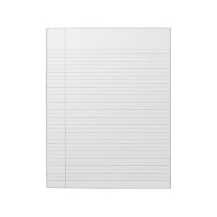 Classic Green Line College Rule Notepad