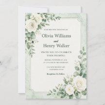 Classic Green Mint Wedding