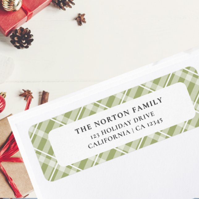 Classic Green Tartan Plaid Farmhouse Family  (Creator Uploaded)