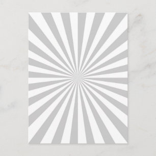 Classic Grey Burst Spinning Wheel Customise This! Postcard