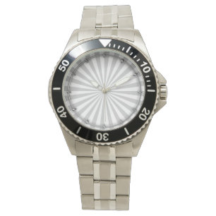 Classic Grey Burst Spinning Wheel Customise This! Watch