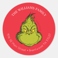 Classic Grinch | Christmas Address