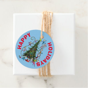 Classic Grinch   Christmas Tree Favour Tags