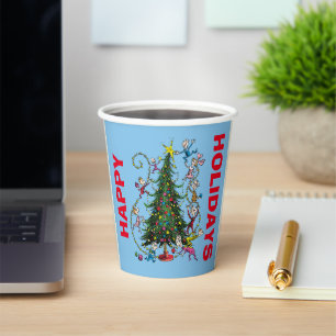 Classic Grinch   Christmas Tree Paper Cups