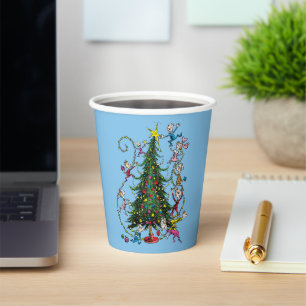 Classic Grinch   Christmas Tree Paper Cups
