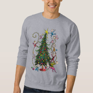 Classic Grinch Christmas Tree Sweatshirt