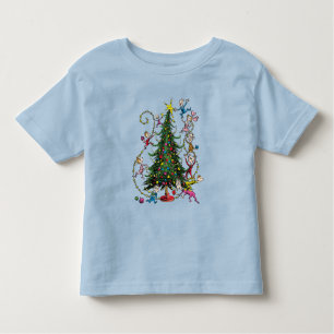 Classic Grinch Christmas Tree Toddler T-Shirt