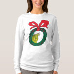 Classic Grinch | Christmas Wreath T-Shirt<br><div class="desc">The holidays will not be complete without Grinch!  HOW Grinch STOLE CHRISTMAS is a classic story of a town called Who-ville and how the Christmas spirit can melt even the coldest of hearts.</div>