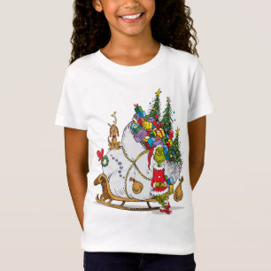 Classic Grinch   Grinch & Max with Sleigh T-Shirt