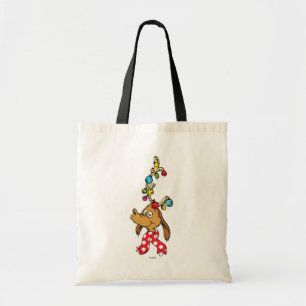 Classic Grinch   Max - Happy Wholidays Tote Bag