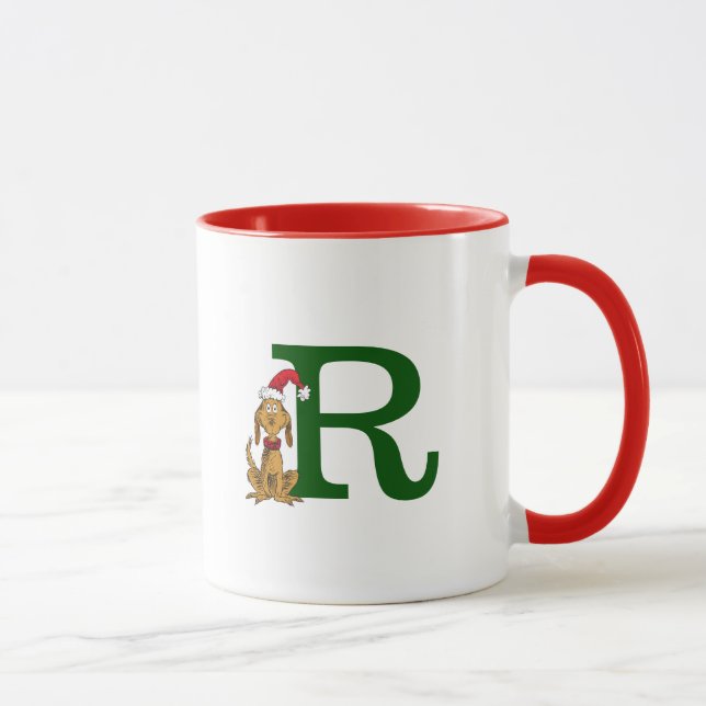 Classic Grinch Max | Monogram R Mug (Right)