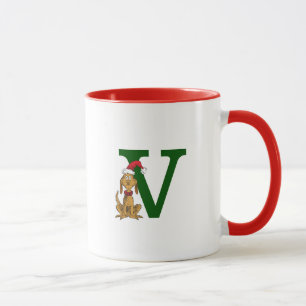 Classic Grinch Max   Monogram V Mug