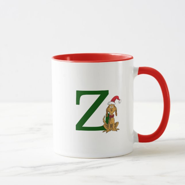 Classic Grinch Max | Monogram Z Mug (Right)