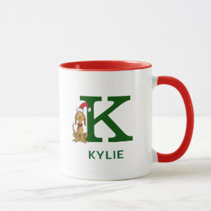 Classic Grinch Max   Name & Monogram K Mug