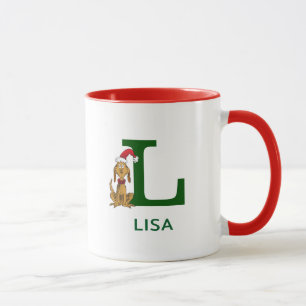 Classic Grinch Max   Name & Monogram L Mug