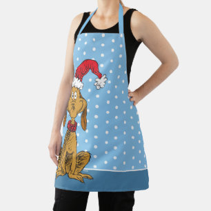 Classic Grinch   Max - Santa Hat Apron