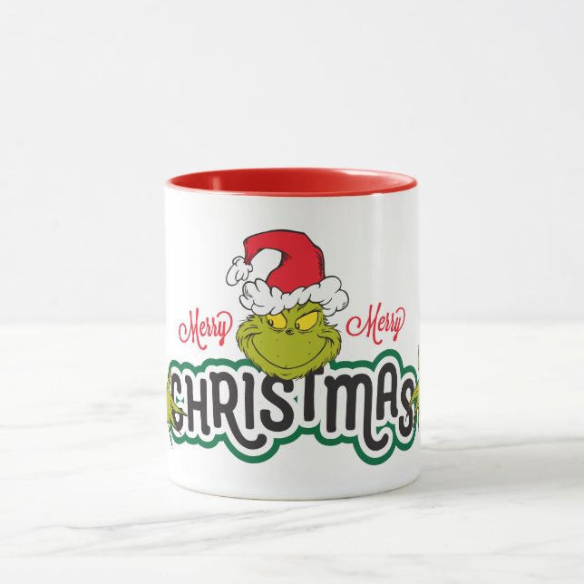 Classic Grinch | Merry Merry Christmas Mug (Center)