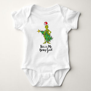 Classic Grinch Naughty Baby Bodysuit