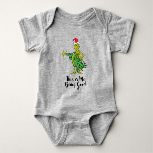 Classic Grinch Naughty Baby Bodysuit
