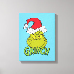 Classic Grinch   Naughty or Nice Canvas Print