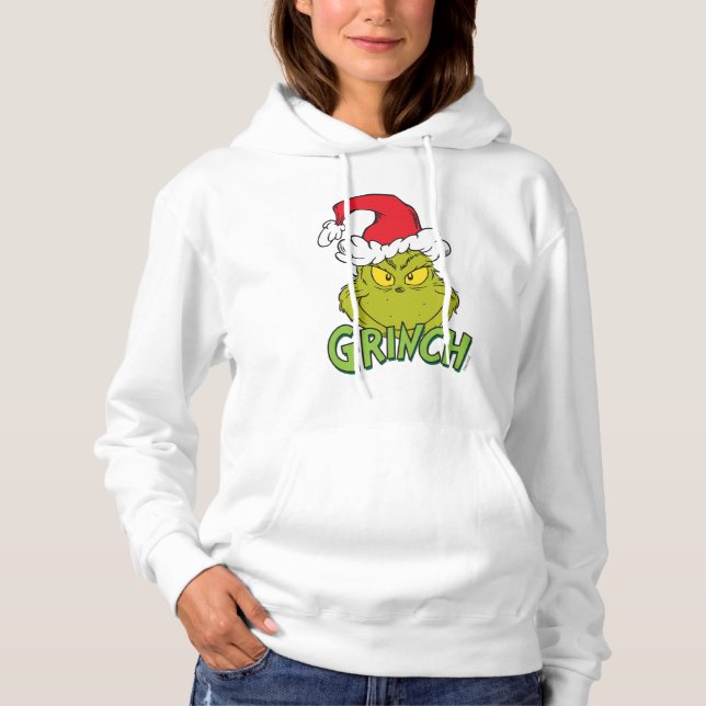 Classic Grinch | Naughty or Nice Hoodie (Front)