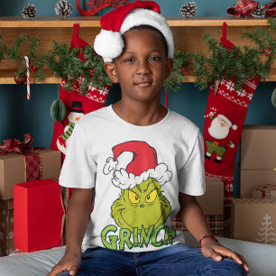 Classic Grinch   Naughty or Nice Tri-Blend Shirt