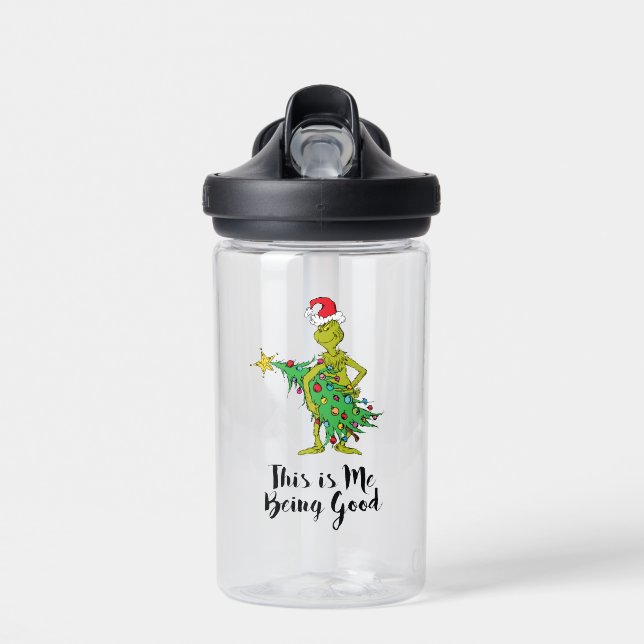Classic Grinch | Naughty Water Bottle (Front)
