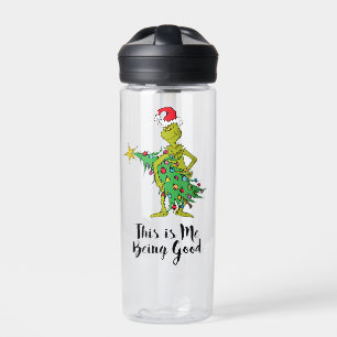 Classic Grinch   Naughty Water Bottle