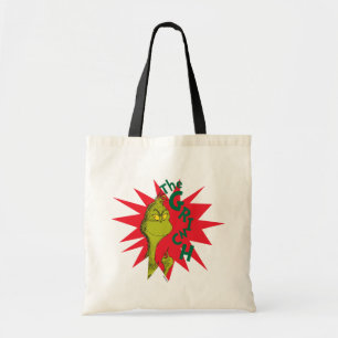 Classic Grinch   Red Starburst Tote Bag