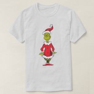 Classic Grinch Santa Claus T-Shirt