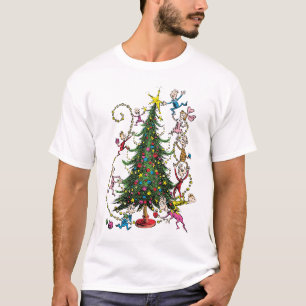 Classic Grinch Whoville Christmas Tree T-Shirt