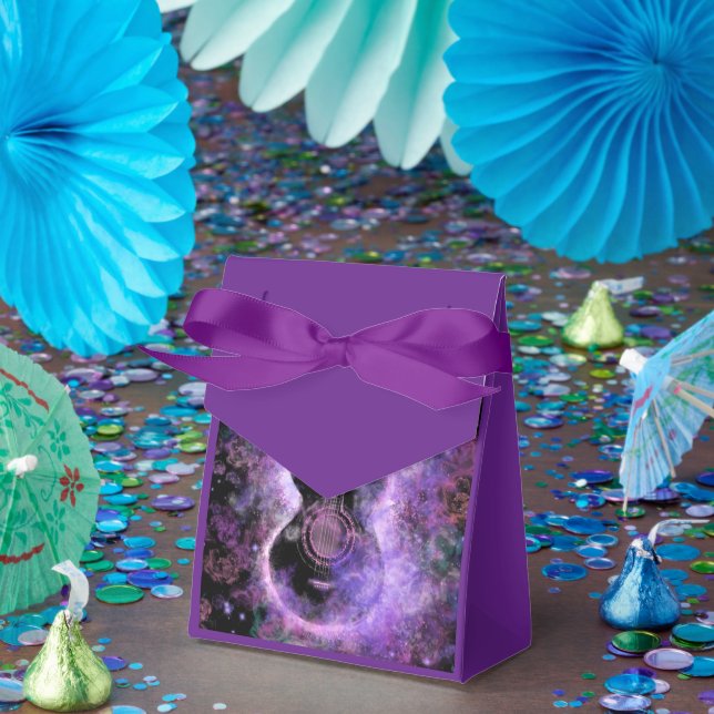 Classic Guitar Favor or Gift Boxes (Party)