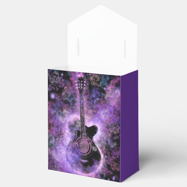 Classic Guitar Favour Boxes (Opened)