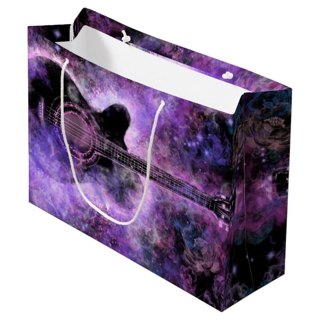 Classic Guitar Gift Bag (Front Angled)