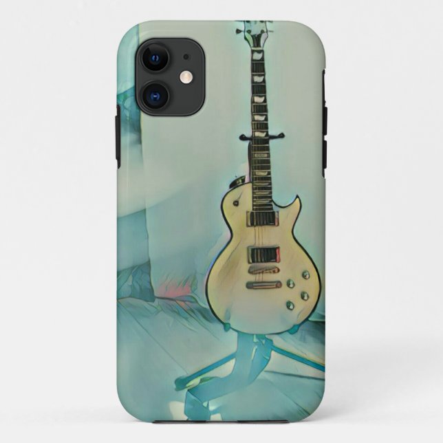classic guitar gift for dad Case-Mate iPhone case (Back)