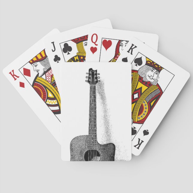 Classic Guitar Playing Cards (Back)